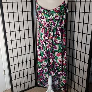 Torrid Floral High-Low Dress